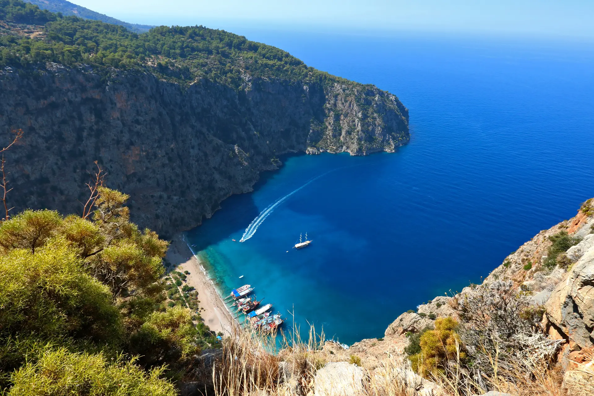 Faralya, Kabak-Kelebekler Vadisi