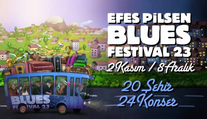 Efes Pilsen Blues Festival 23 Başlıyor