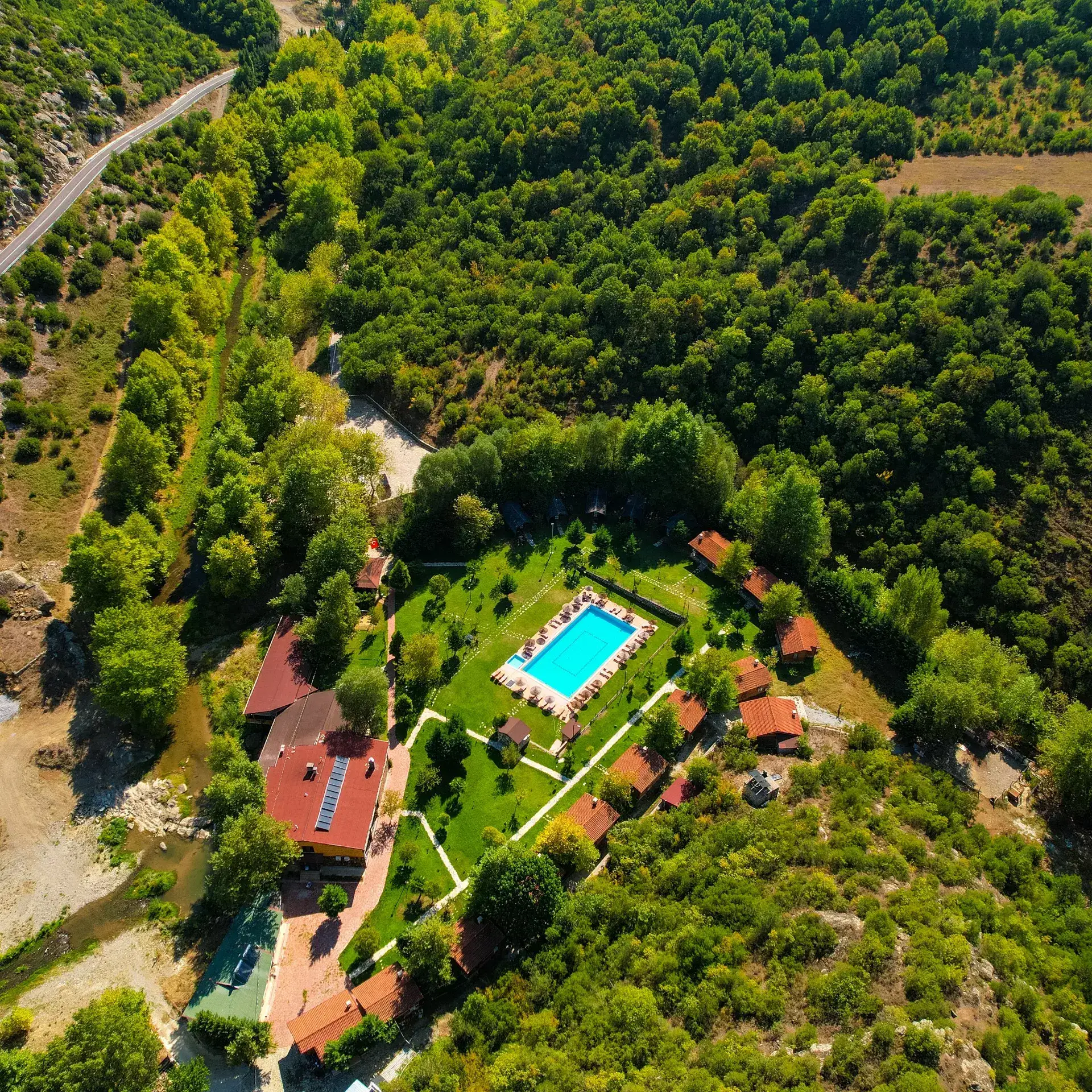 Bağdat Resort Otel - Kütük Evler