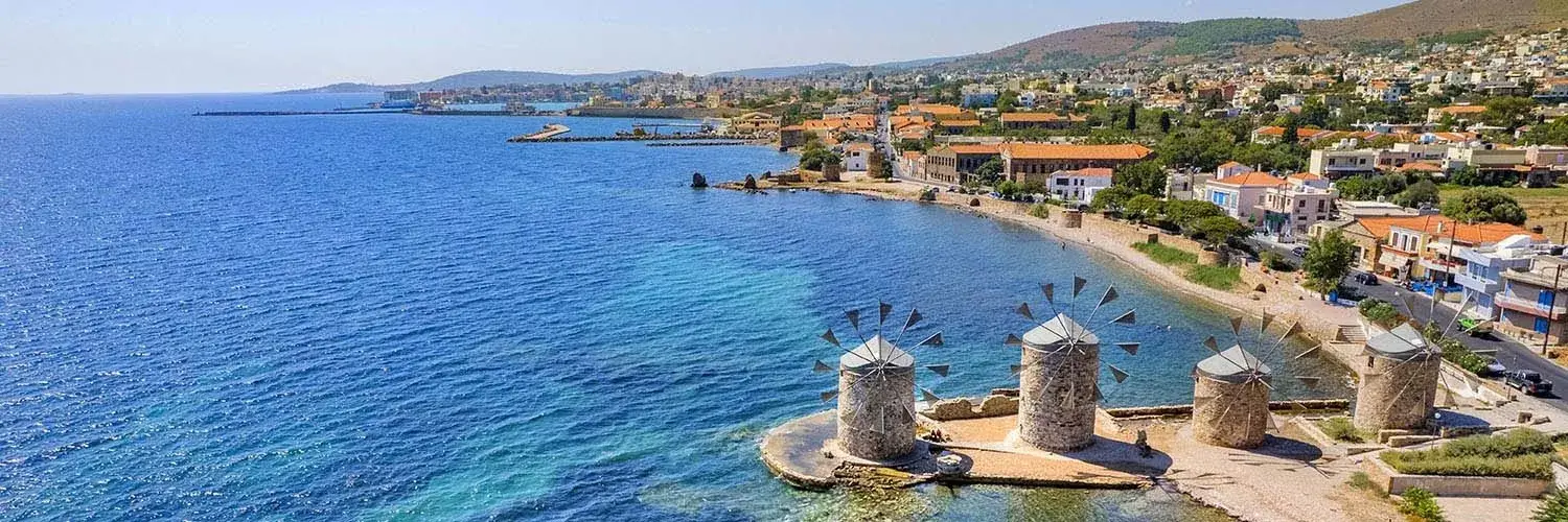 Sakız Adası ( Chios ) Rehberi, Gezilecek Yerler