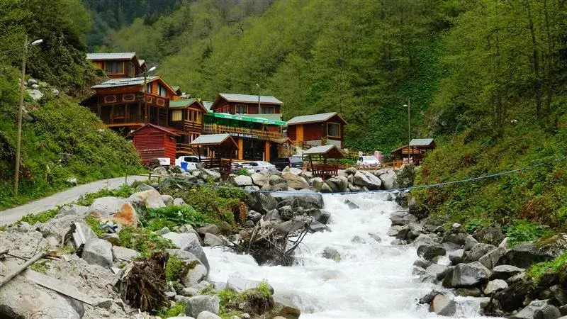 Elaşina Dağ ve Dere Manzaralı Bungalov