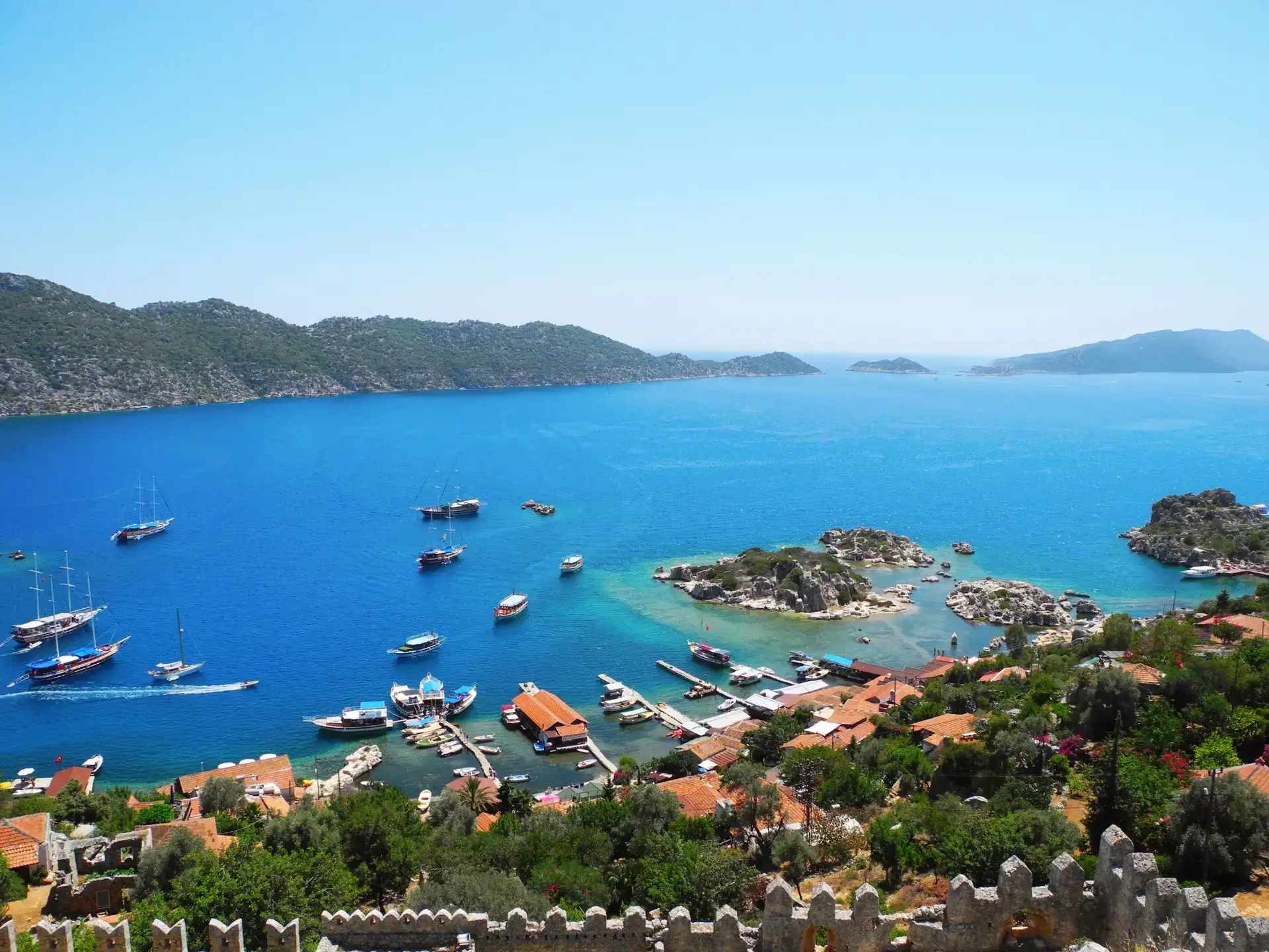 Kekova - Kale (Simena) ve Üçağız