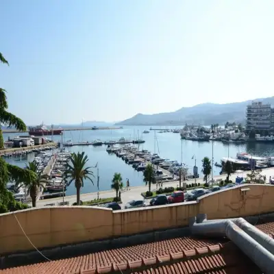 Kavala marina view studio