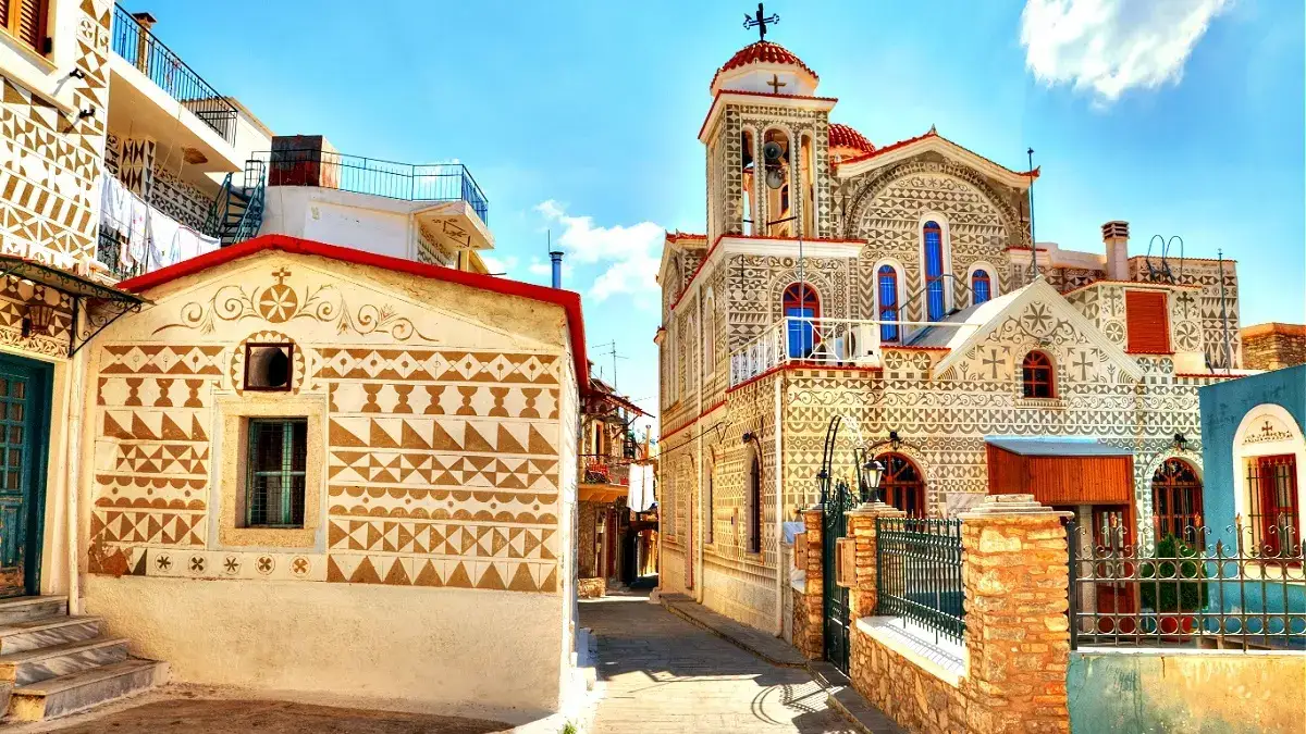 Sakız Adası'nın tapınakları ve manastırları