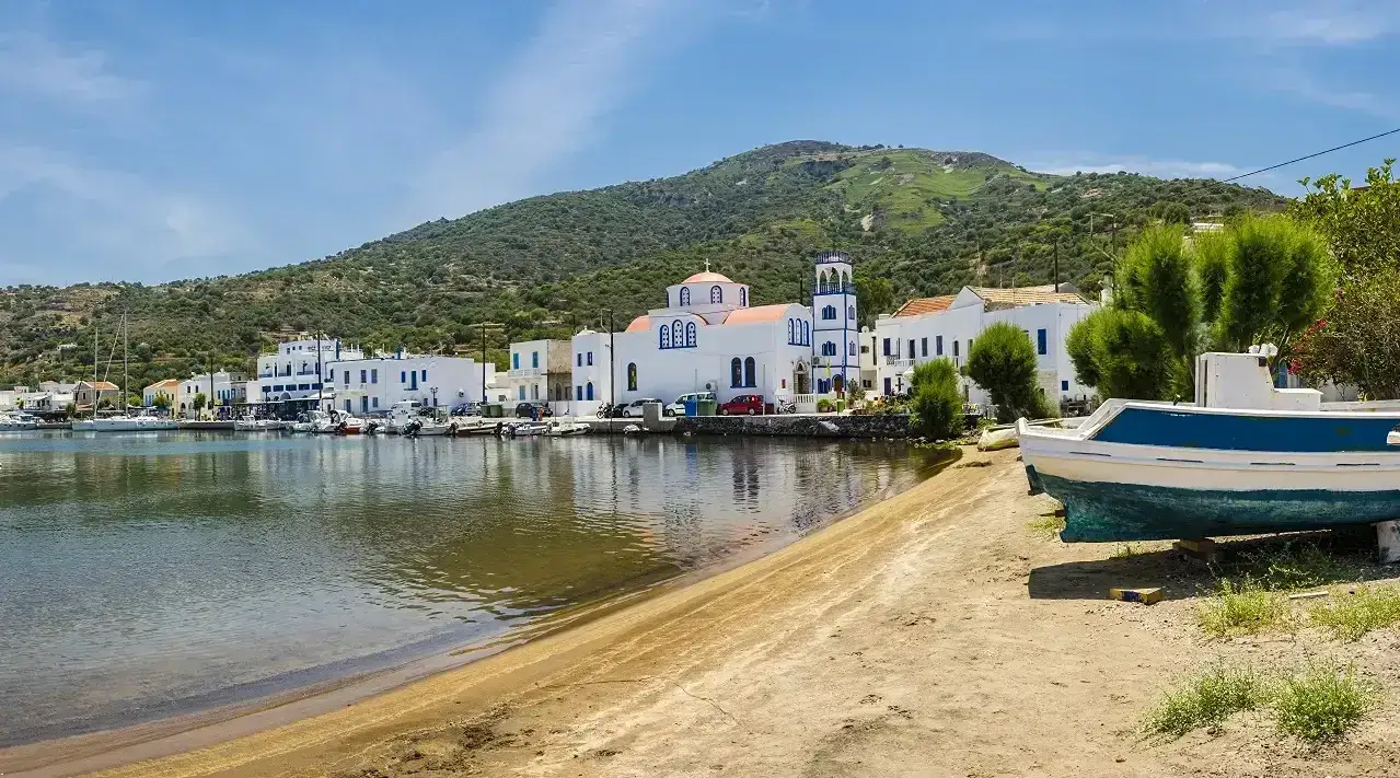 Nisyros Adası'nda Alışveriş