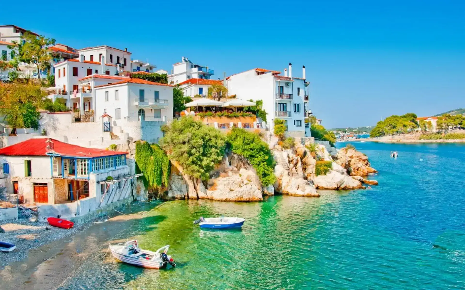 Skiathos Adası Alışveriş