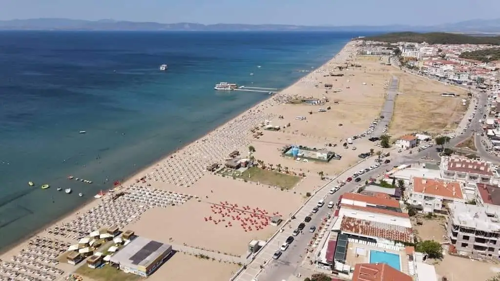 Sarımsaklı Plajı, Ayvalık Balıkesir