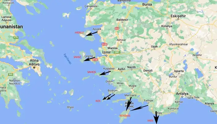 Yunan Adaları Feribot