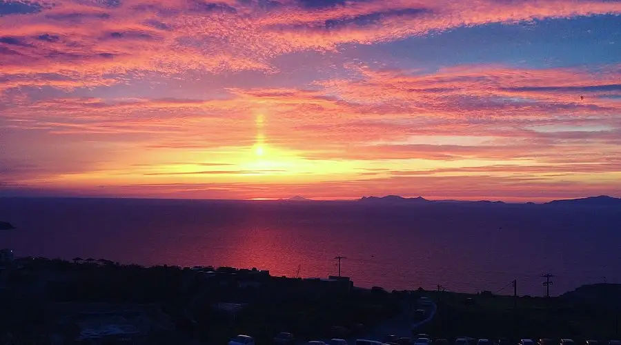 Santorini Oia Gün Batımı