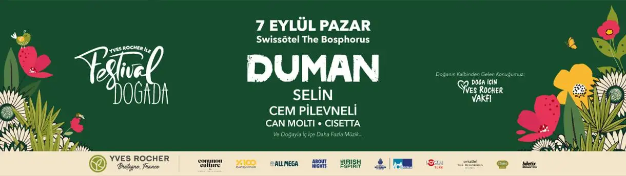 Yves Rocher ile Festival Doğada Duman & Selin