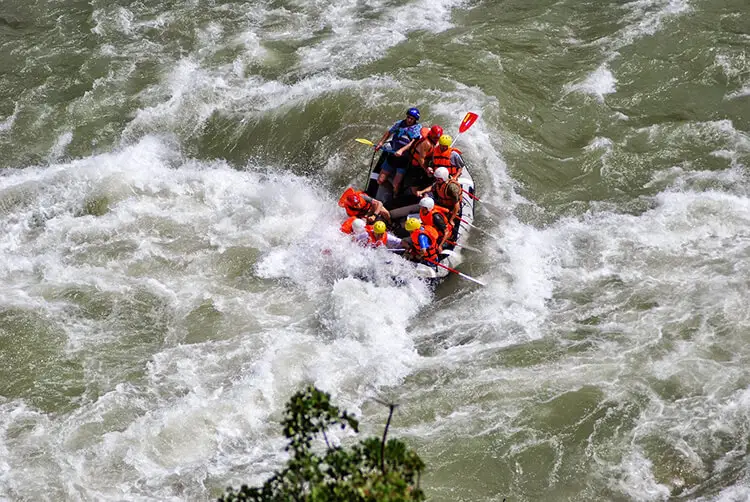 Çoruh Nehri’nde rafting