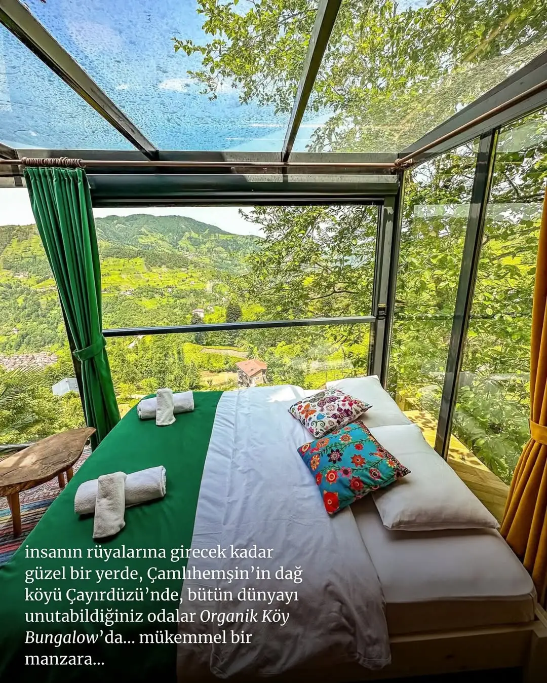 Organik Koy Bungalow – Çamlıhemşin / Rize