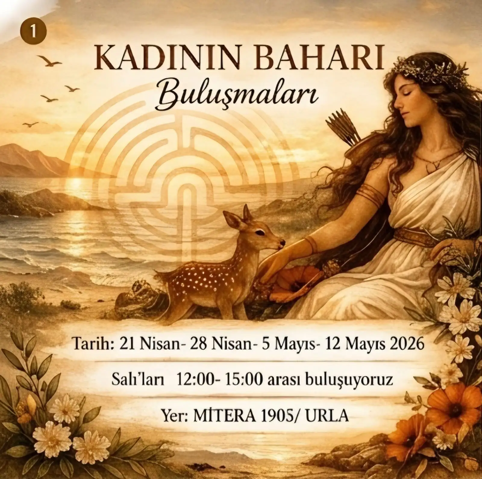 Urla'da Kadının Baharı Etkinlik Buluşmaları